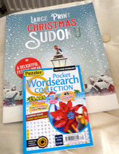 UNWANTED ITEMS SUDOCU BOOK & POCKET WORDSEARCH