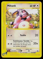 Miltank 94/147 Aquapolis Common