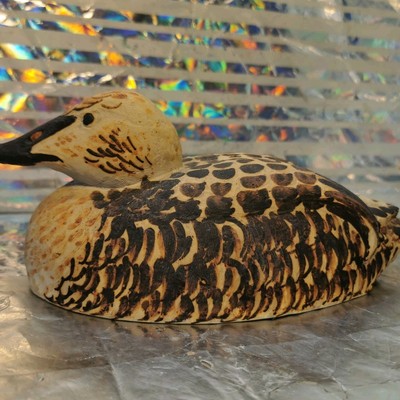 Handbemalte Kilkenny Keramik Keramik weibliche Gemeine Eider Meerente von Oisin Kelly