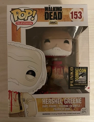 POP! Television The Walking Dead Hershel Greene 153 2014 SDCC Exclusive Limited