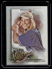 2022 Topps Allen & Ginter Silver Foil Portrait Hot Box Kate Brownell #254