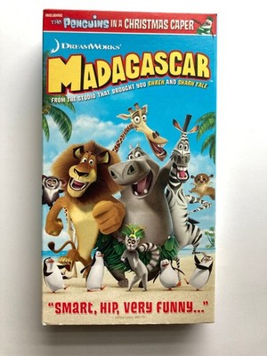 Madagascar VHS DreamWorks Animation 2005 Late Release NTSC