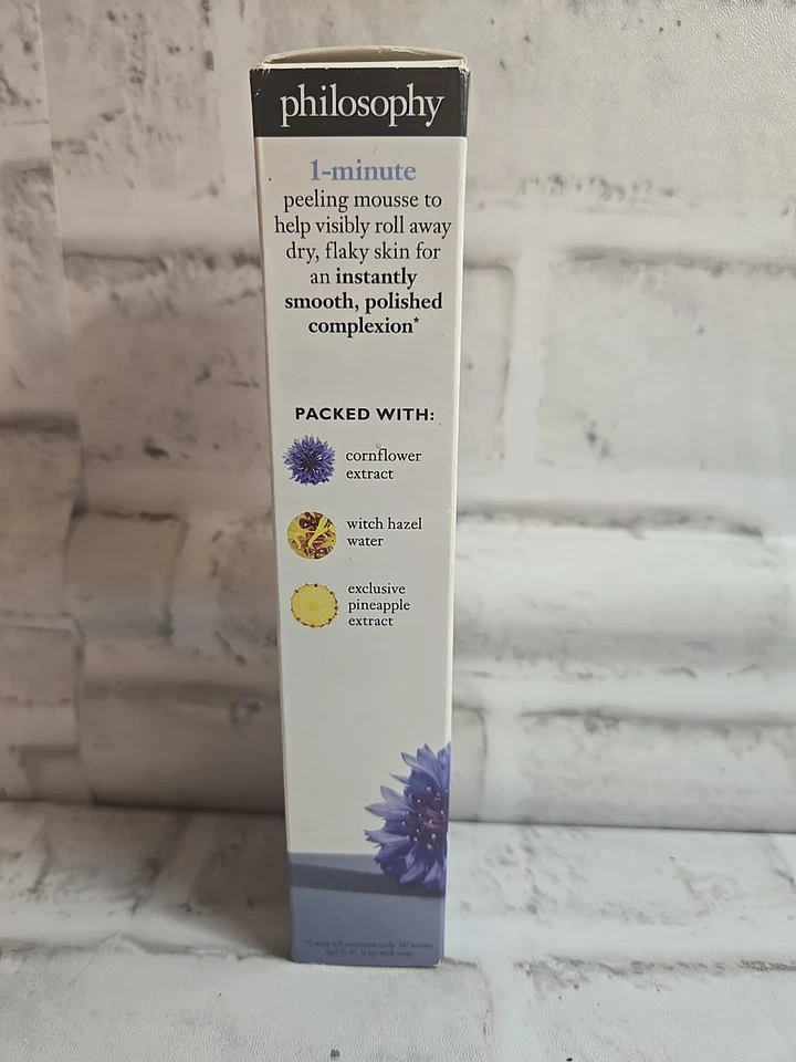 Mousse esfoliante de brilho instantâneo Philosophy Hope in a Jar - 2,5 fl. oz - Imagem 2 de 4