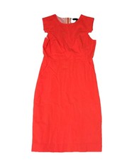 Jcrew Dress Orange Aline Size 8