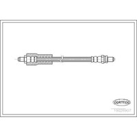Corteco 19026907 Bremsschlauch FüR Ford Escort Classic GAL AAL ABL AFL ALL ANL
