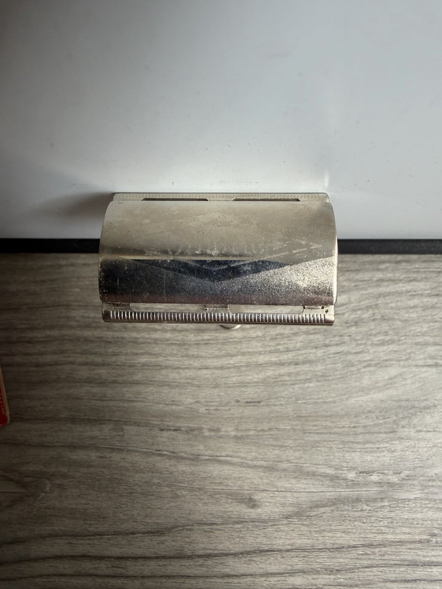 Vintage Gillette Tech Razor with Original 49 Cent Box - Safety