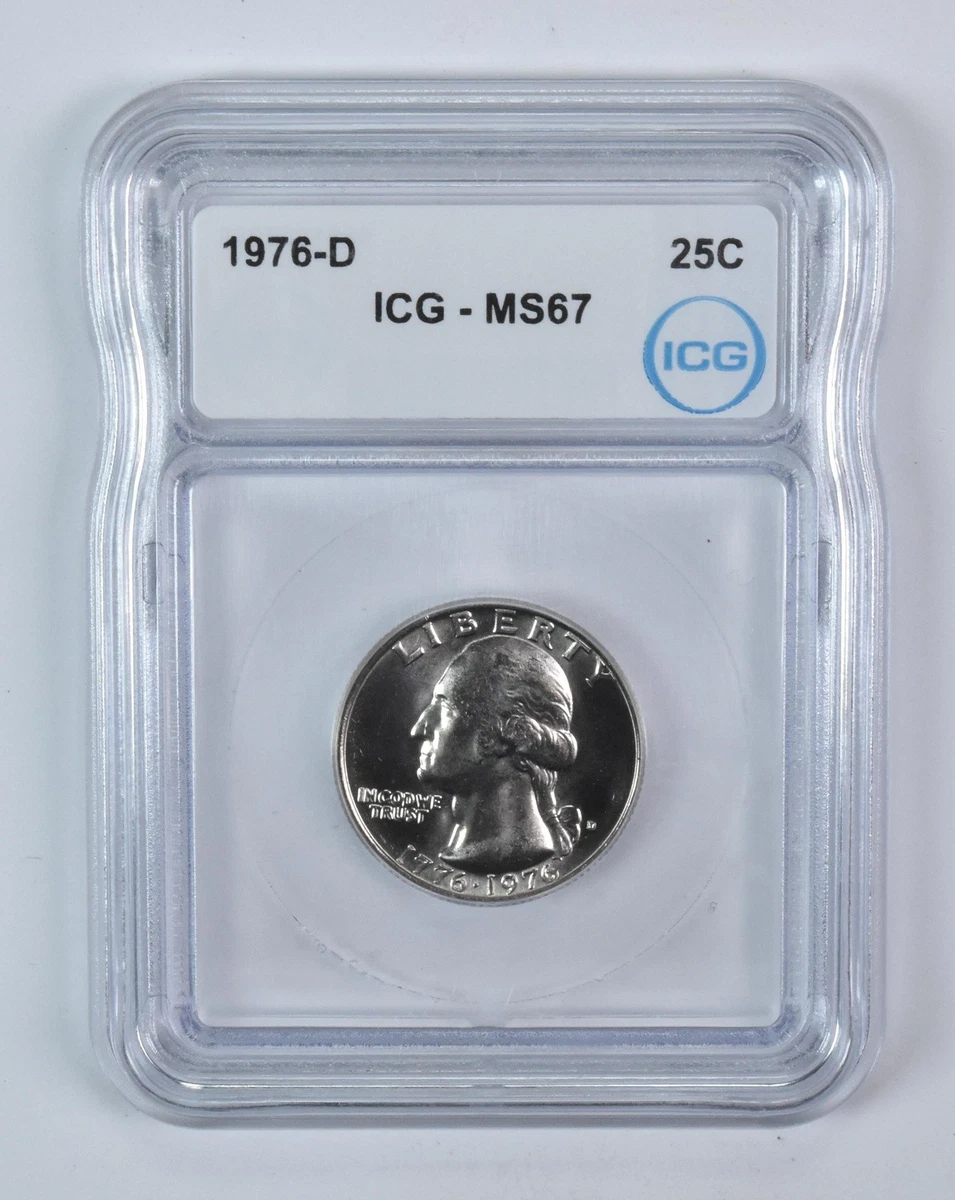 MS 67 Graded 1976 Washington Quarters (1932-1998) for sale | eBay