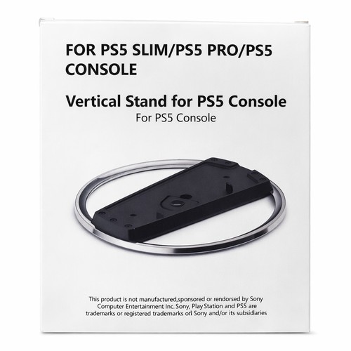PlayStation 5 Vertical Stand w/ Screw for PS5 Slim/Pro/Original Console