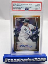 2021 Topps Chrome Update Series Target 2021 All-Star Game Autograph Max Muncy 50