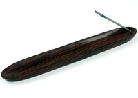 RäUcherstäBchenhalter Aus Indonesien - Dunkel - 1,5*30*5 Cm