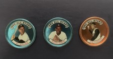 Lot Of 3 Different 1964 Topps All Star Baseball Coins