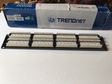 TRENDnet TC-P48C6 Cat6 48-port Unshielded Patch Panel New  Box Damage