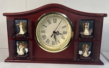 Gold Label Symphony Surprise Angel Orchestra Mantel Clock Mr Christmas