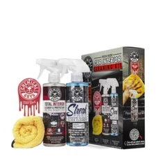 Chemical Guys 4pc Interior Essentials: Liquid Automotive Cleaning Kit for Car