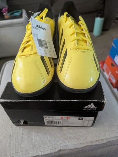 Adidas F5 TRX TF J Mens Size 6 Yellow - Picture 2 of 6