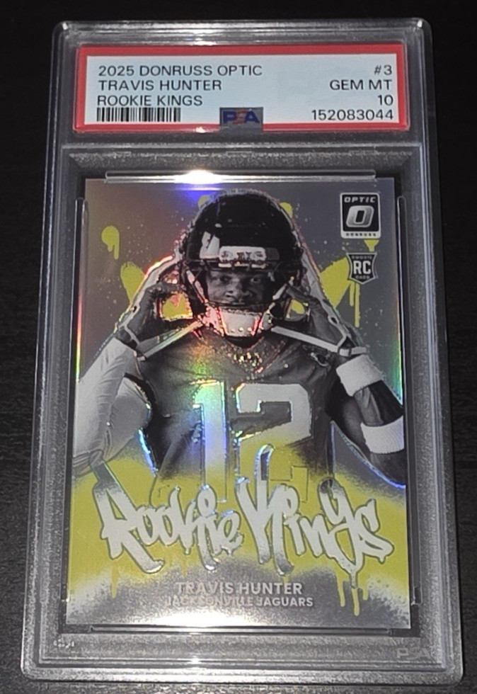 Travis Hunter Panini Donruss Optic Rookie Kings #3 Base