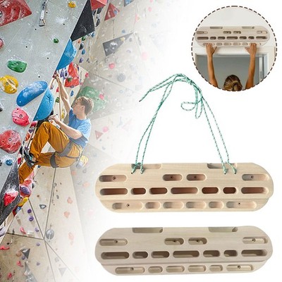 Large Hangboard Rock Climbing Training Board, Fingerboard with