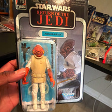 Kenner Star Wars ROTJ Admiral Ackbar Carded Collectible Action Figure