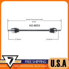 Front Left Driver CV Axle Shaft For Honda Accord
