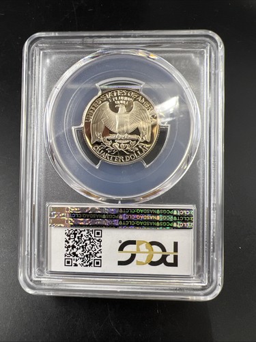 1981 S Type 1 25c Clad Copper Nickel Washington Quarter Coin PCGS PR69 DCAM #864 - Picture 5 of 6