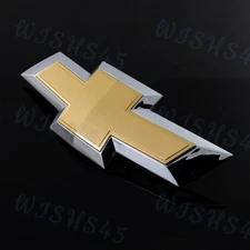 Front Grill Grille Bowtie Emblem Gold For 2014-2018 Chevy Chevrolet Impala