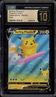 Pokemon Surfing Pikachu V Celebrations Holo Ultra Rare #008 CGC 10 Pristine