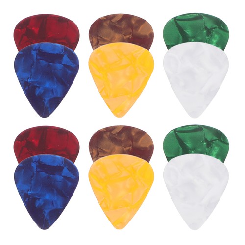 30 piezas selecciones de dedos para guitarra acústica bajo púas delgadas accesorios - Imagen 9 de 20