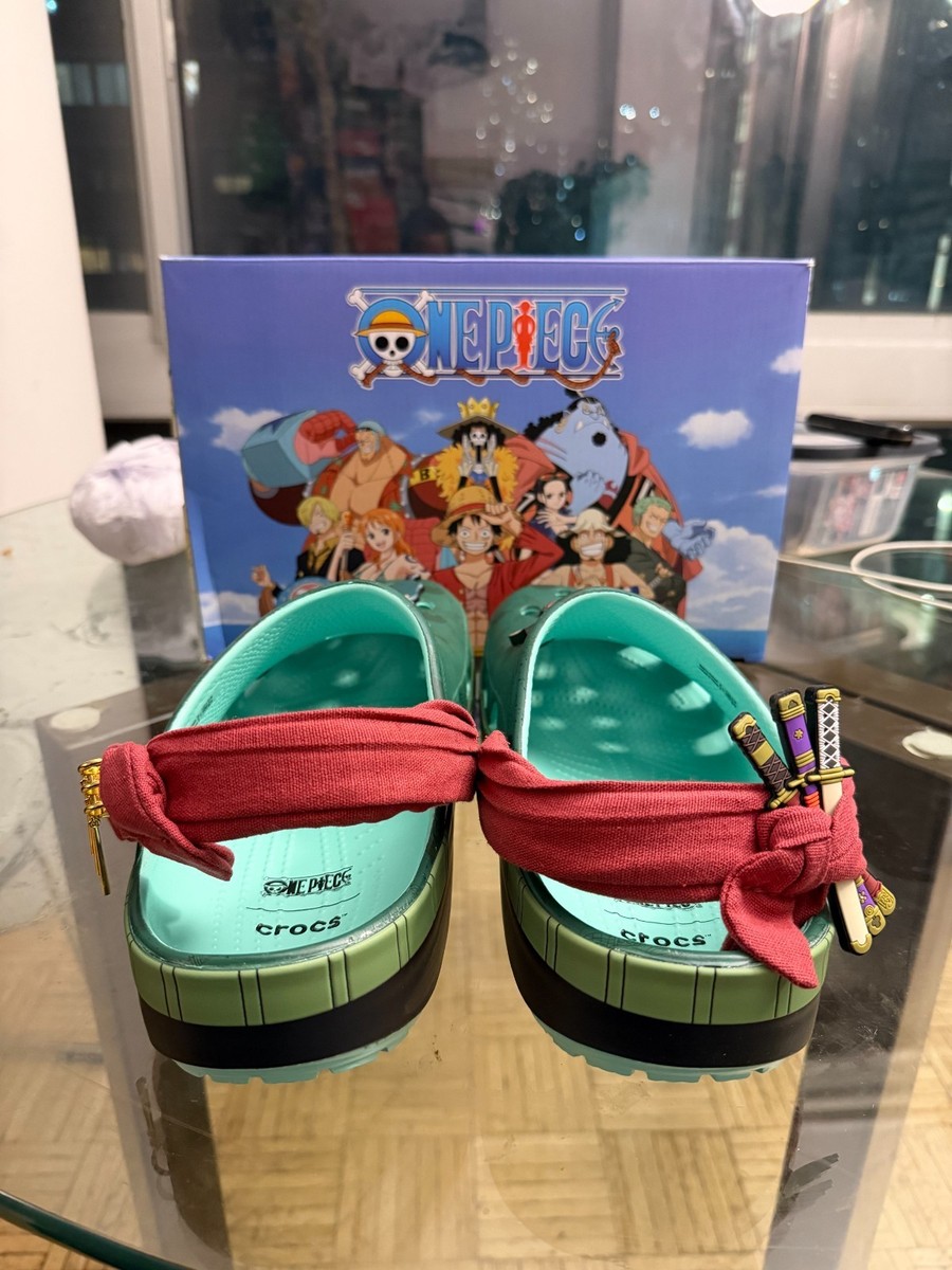 その他 crocs 2026 Crocs Classic Clog ONE PIECE RORONOA ZORO Mens Size 13 | eBay