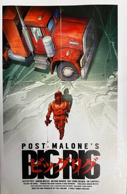 POST MALONES BIG RIG #1 REDCODE AKIRA HOMAGE VARIANT LTD 400 NM