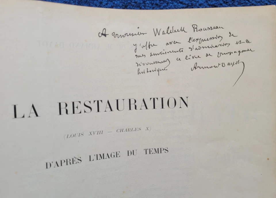 La Restauration Louis XVIII Charles X Armand Dayot EAS Histoire France illustrée - Photo 3/4