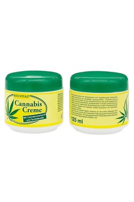 2 x 125ml Bio-Vital Hanfcreme ,  Körpercreme , Teufelskralle ,Körperpflege