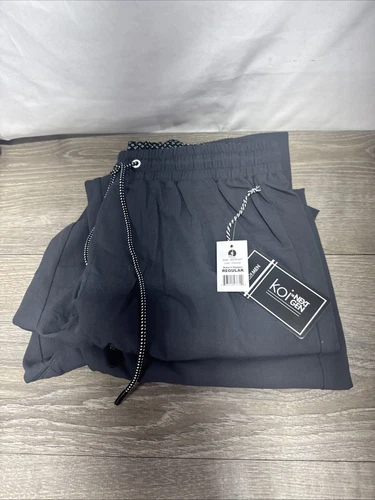 koi Next Gen Scrub bottoms Charcoal Men Medium Style 609 New Two Pair