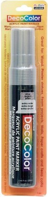 Uchida DecoColor Jumbo Acrylic Paint Marker-Silver - 2 Pack