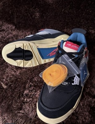 Nike Jordan 4 Retro x Union LA Off Noir