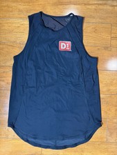 Lululemon Sculpt Tank Top Mesh Cut Outs Sz 6? Black Sleeveless Monogrammed D1