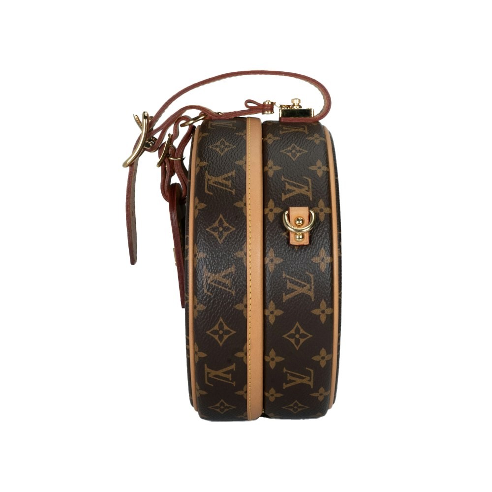 Louis Vuitton Monogram Coated Canvas Boite Chapeau Souple PM Brown image 4