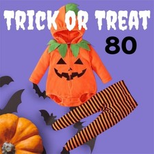 Halloween Kids Costume Pumpkin Costume Set 80