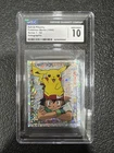 CGC 10 Ash & Pikachu #S2 Merlin 1998-1999 Series 1 Pokemon Sticker Holo Gem Mint