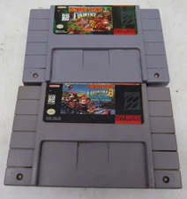 Donkey Kong Country & DKC 3 Super Nintendo SNES Cartridge TESTED FAST SHIPPING