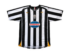 JUVENTUS 2005 2006 HOME FOOTBALL SHIRT SOCCER JERSEY NIKE Size L Vintage Y2K