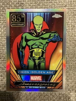 2025 Topps Chrome Marvel Vision Golden Age #MA-1 Anniversaries 85th Anniversary