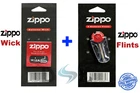 Zippo Lighter Flints Wicks Cotton Felt 100% Genuine Original Brand New Stones
