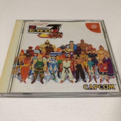 CAPCOM 1999 STREET FIGHTER ZERO 3 SAIKYO-RYU DOJO SEGA Dreamcast DC Used Japan 