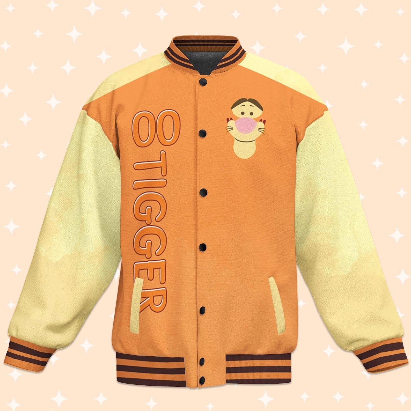 Personalized Cute Tigger Winnie The Pooh Tigger Lovers Gift Jacket