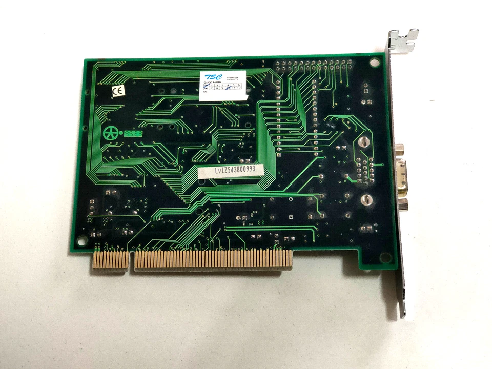 Cirrus Logic CL543XPCI/Smt CL-GD5440-QC-B 2MB RAM PCI Retro Video Scheda - Immagine 2 di 3