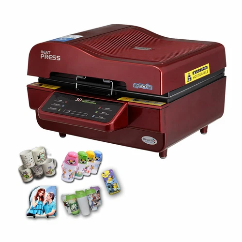 New 3D Sublimation Transfer Heat Press Machine Printer for Phone Cases Mugs Cups - Picture 1 of 6
