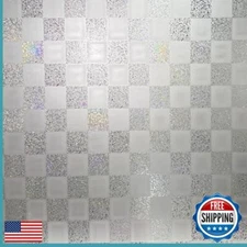 DERZGAO Window Film Privacy Day and Night with Installation Tools, Static Cli