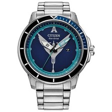 Nuovo Orologio Citizen Avatar Leonopteryx Eco-Drive Acciaio Inox AW1708-57W con etichette