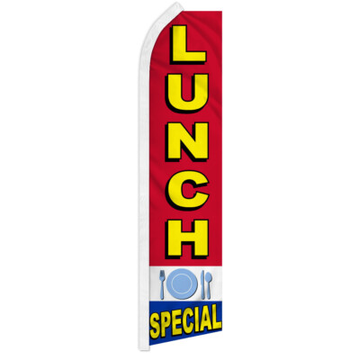 Lunch Special Swooper Feather Flutter Advertising Restaurant Food Flag