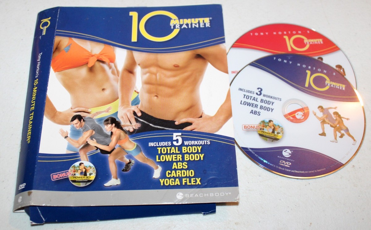Beachbody 10 Minute Trainer Workout DVD Tony Horton Total Lower
